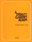 DEBUSSY CLARINET ALBUM cover